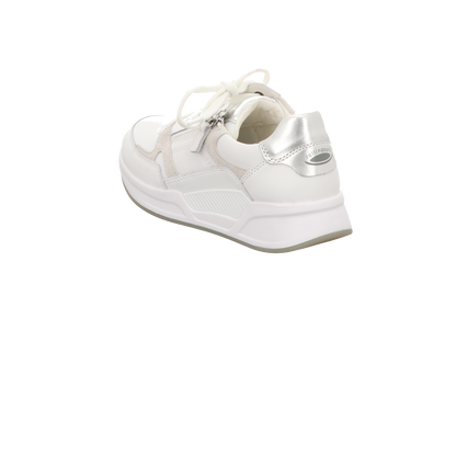Gabor Damen Schnürschuh bequem  in weiss