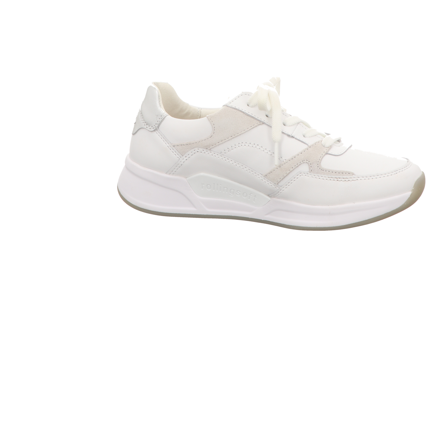 Gabor Damen Schnürschuh bequem  in weiss