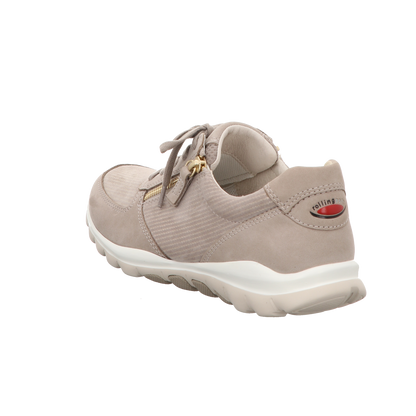 Gabor Damen Schnürschuh bequem  in beige
