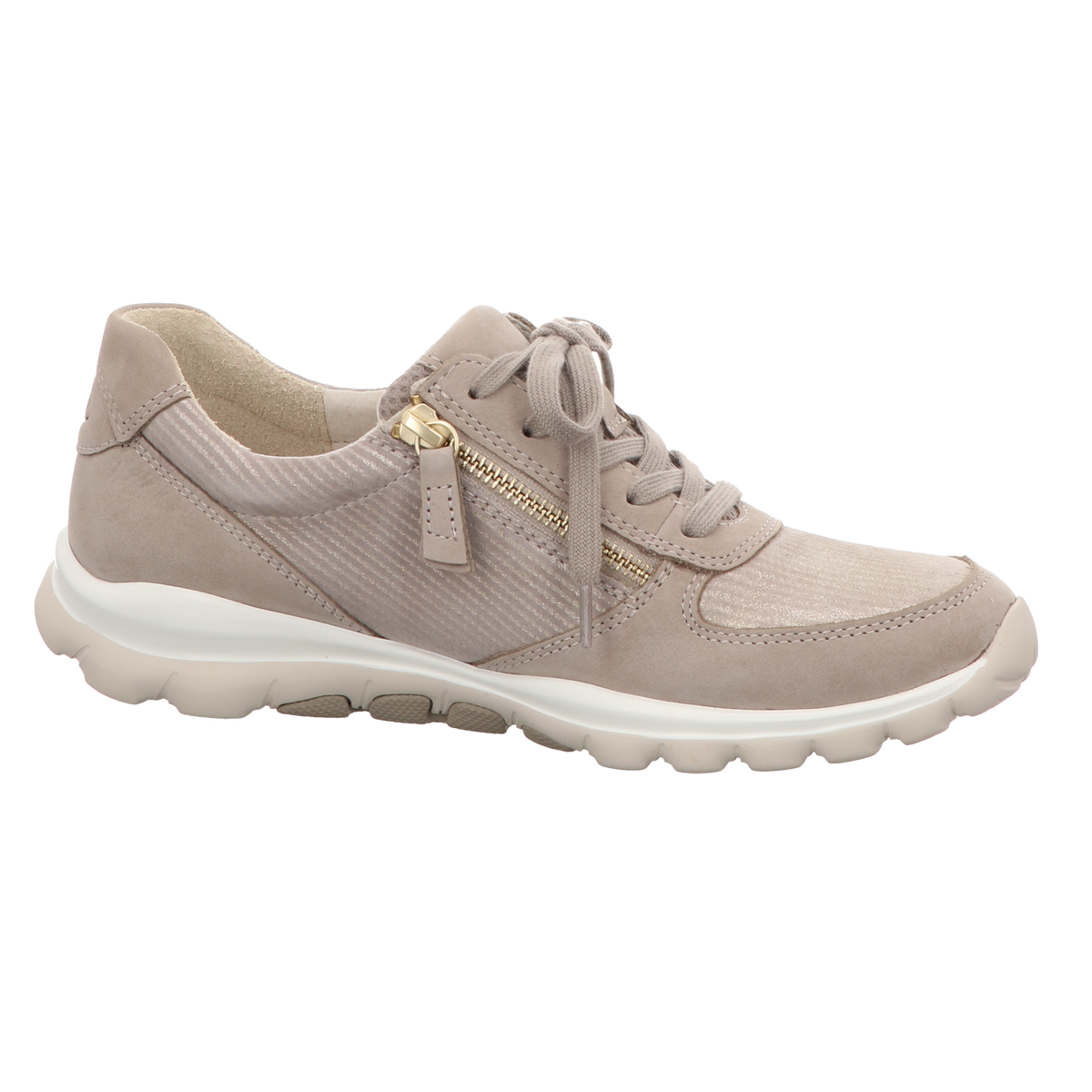 Gabor Damen Schnürschuh bequem  in beige