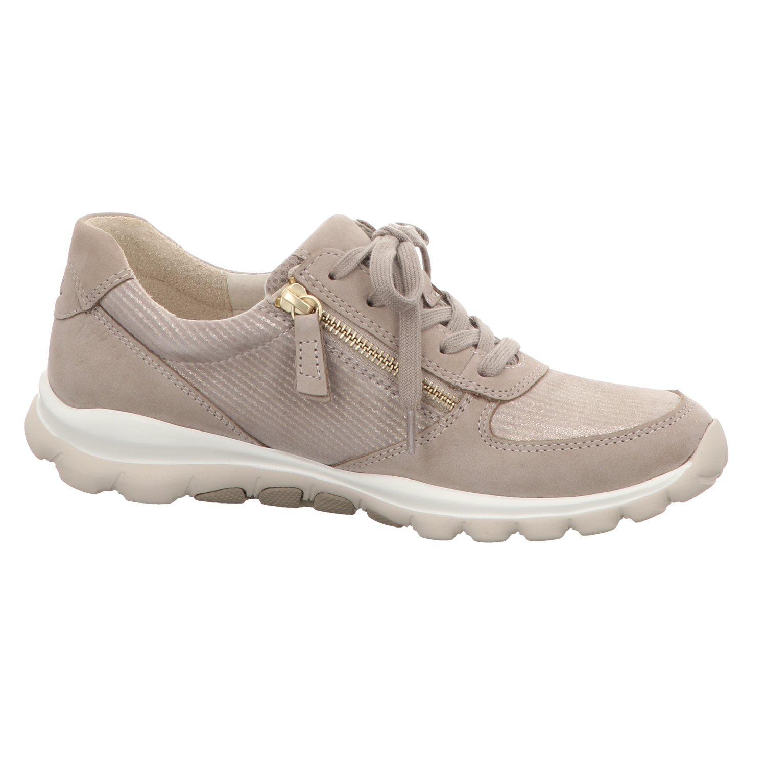 Gabor Damen Schnürschuh bequem  in beige