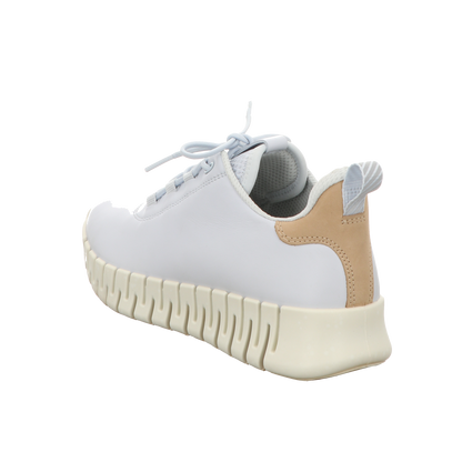 Ecco Damen Schnürschuh Gruuv in hellblau