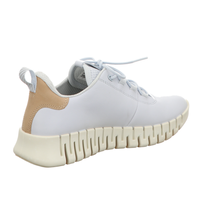 Ecco Damen Schnürschuh Gruuv in hellblau