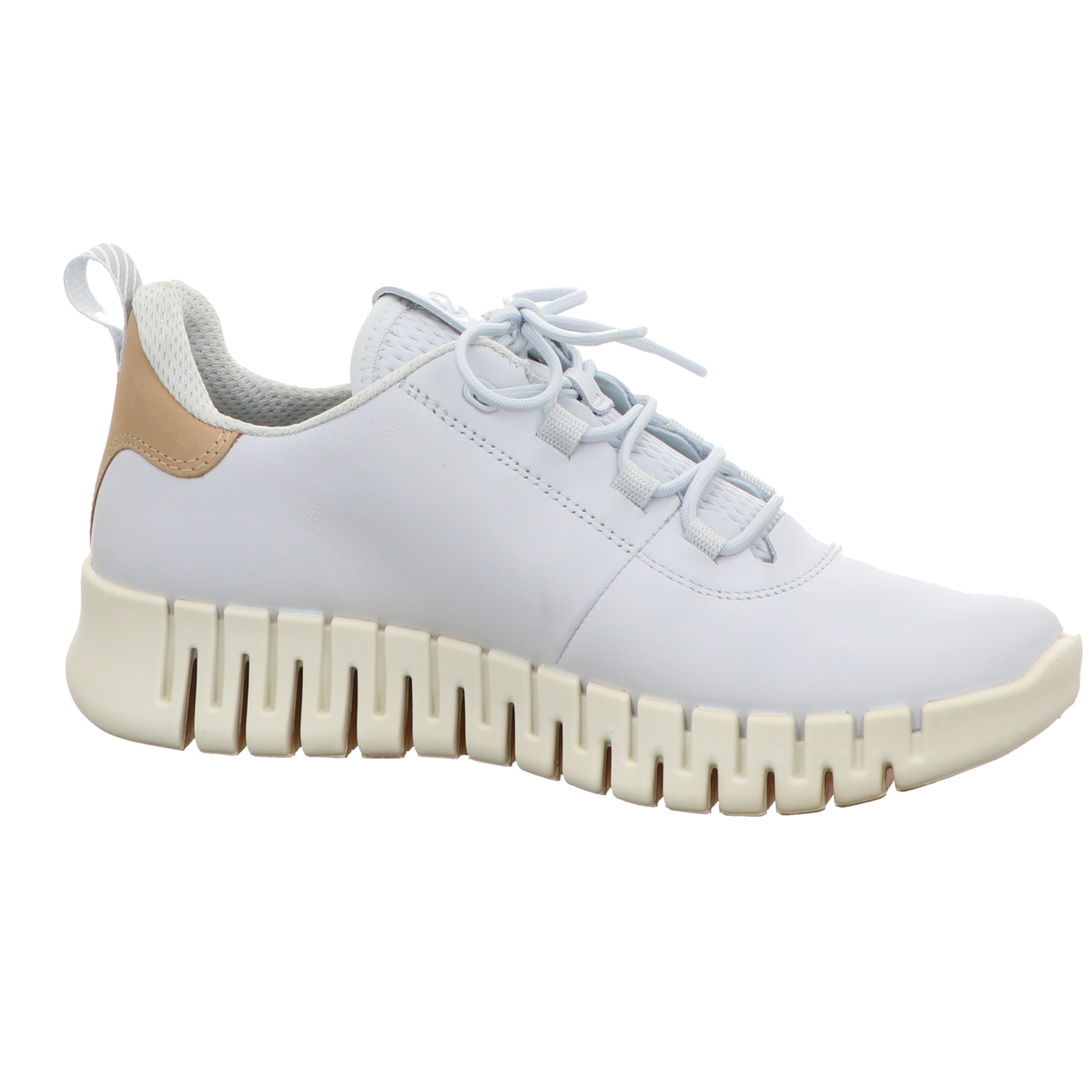 Ecco Damen Schnürschuh Gruuv in hellblau