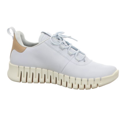 Ecco Damen Schnürschuh Gruuv in hellblau