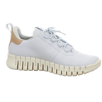 Ecco Damen Schnürschuh Gruuv in hellblau