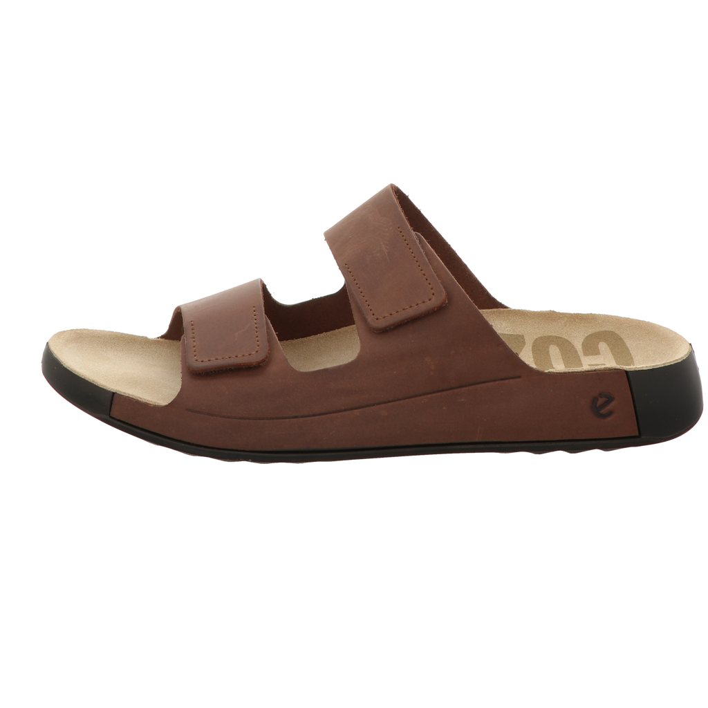 Ecco Damen Pantolette Cozmo in braun