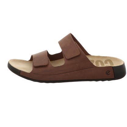 Ecco Damen Pantolette Cozmo in braun