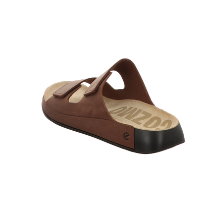 Ecco Damen Pantolette Cozmo in braun