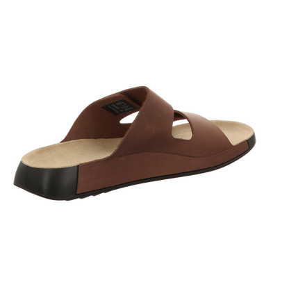 Ecco Damen Pantolette Cozmo in braun