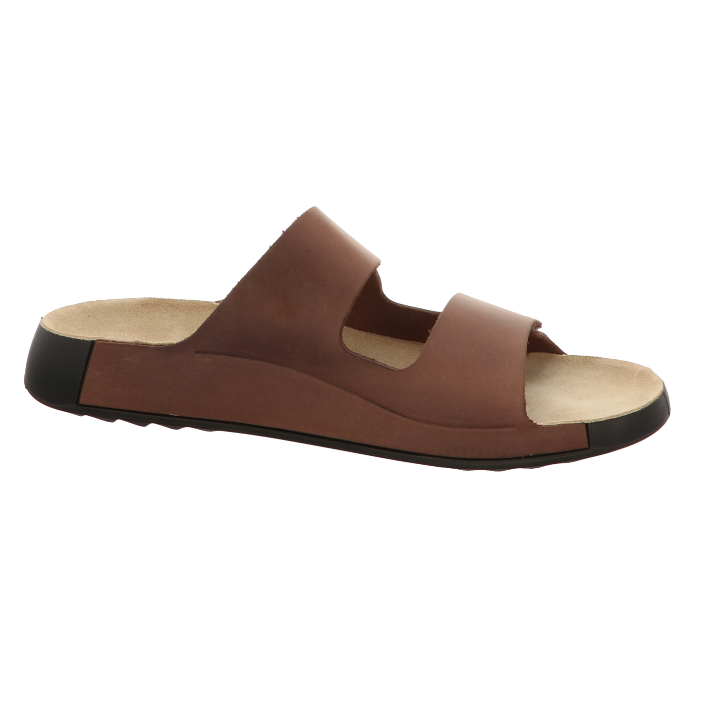 Ecco Damen Pantolette Cozmo in braun