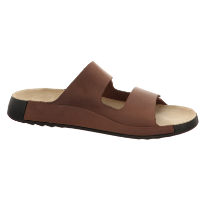 Ecco Damen Pantolette Cozmo in braun