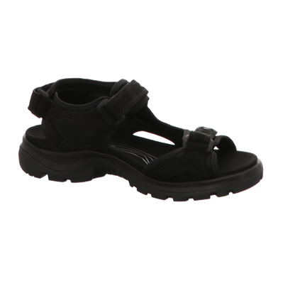 Ecco Damen Sandalette Rec.offroad in schwarz