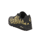 Skechers Damen Schnürschuh Uno-Golden Heart in schwarz