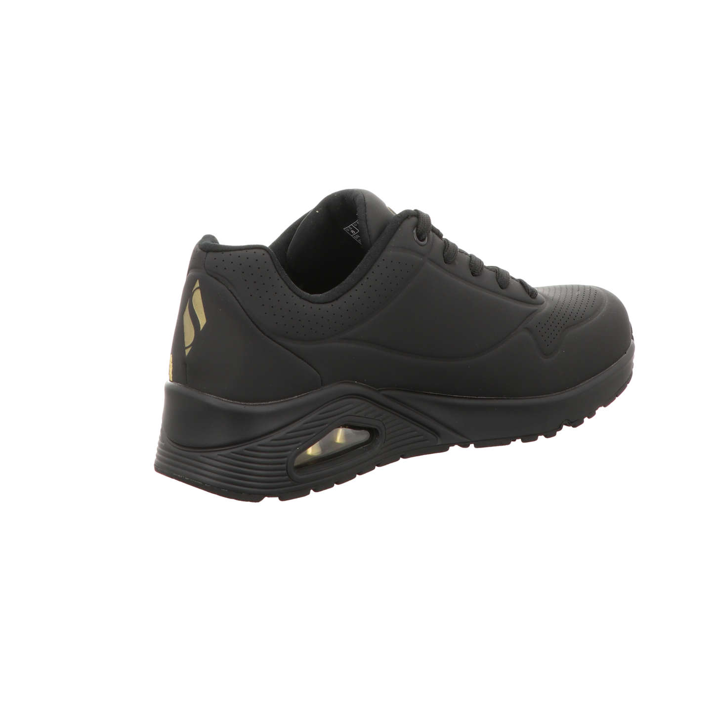 Skechers Damen Schnürschuh Uno-Golden Heart in schwarz