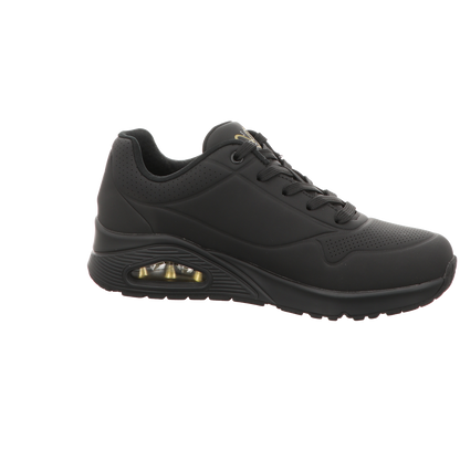 Skechers Damen Schnürschuh Uno-Golden Heart in schwarz