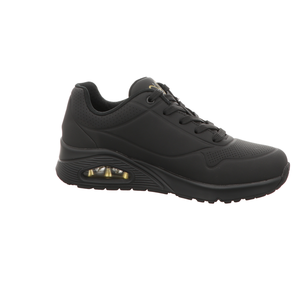Skechers Damen Schnürschuh Uno-Golden Heart in schwarz