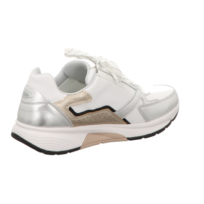 Gabor Damen Schnürschuh bequem  in weiss