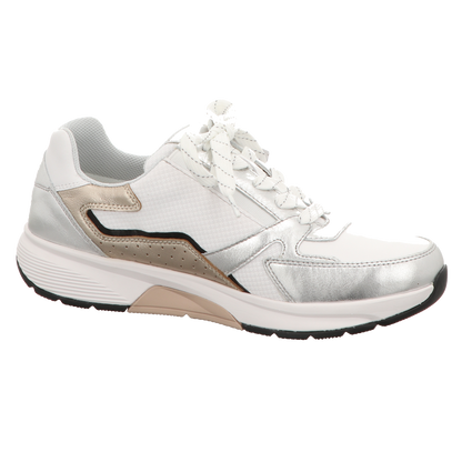 Gabor Damen Schnürschuh bequem  in weiss