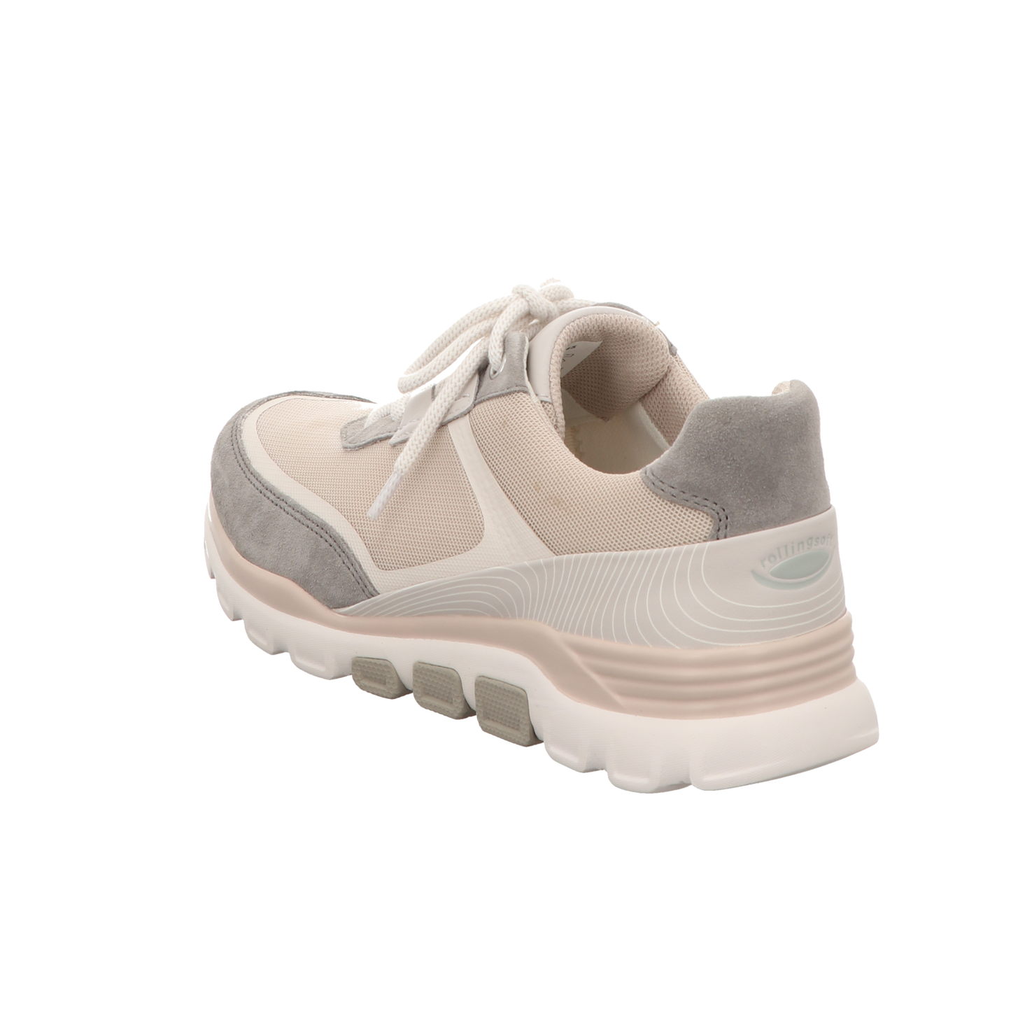 Gabor Damen Schnürschuh bequem  in grau