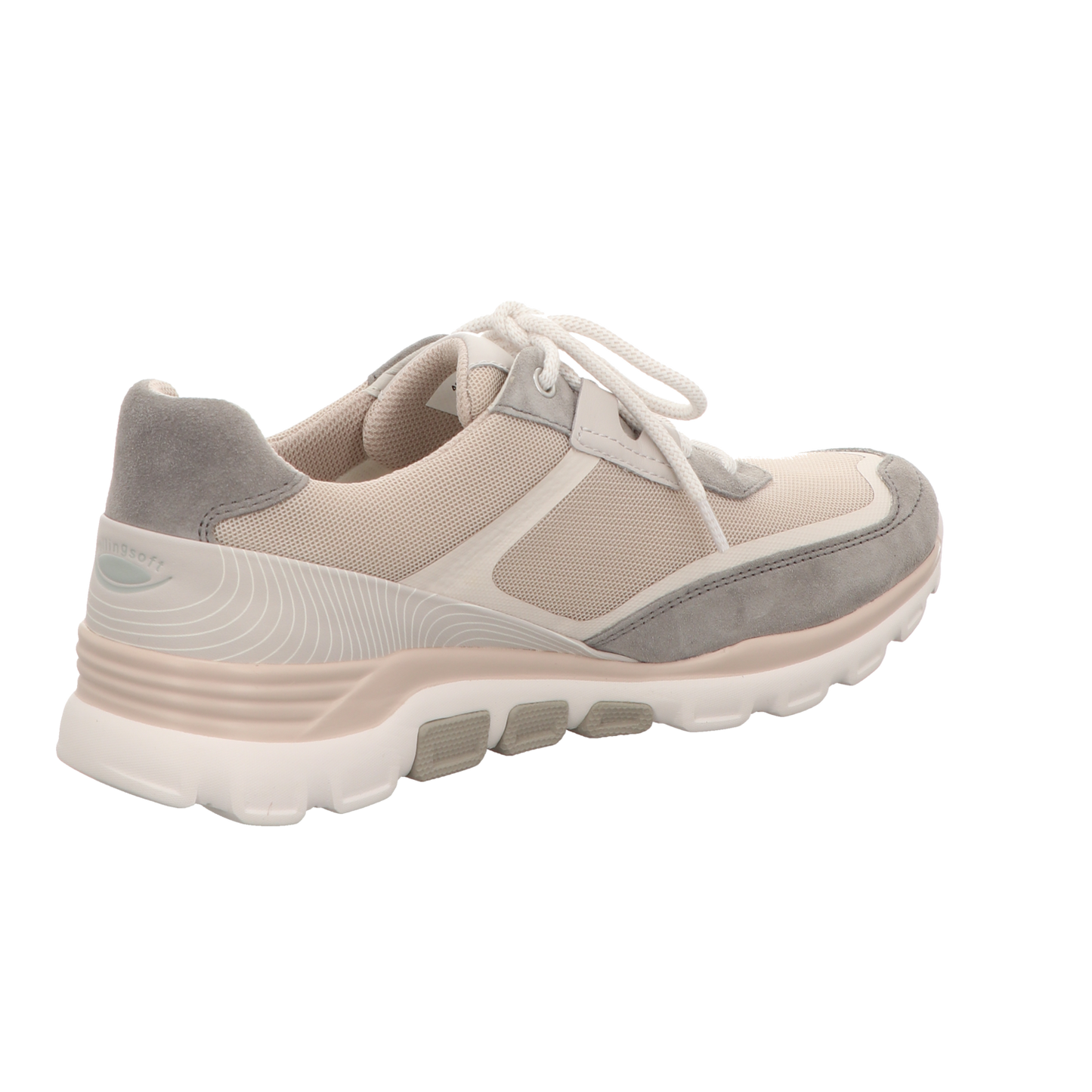 Gabor Damen Schnürschuh bequem  in grau