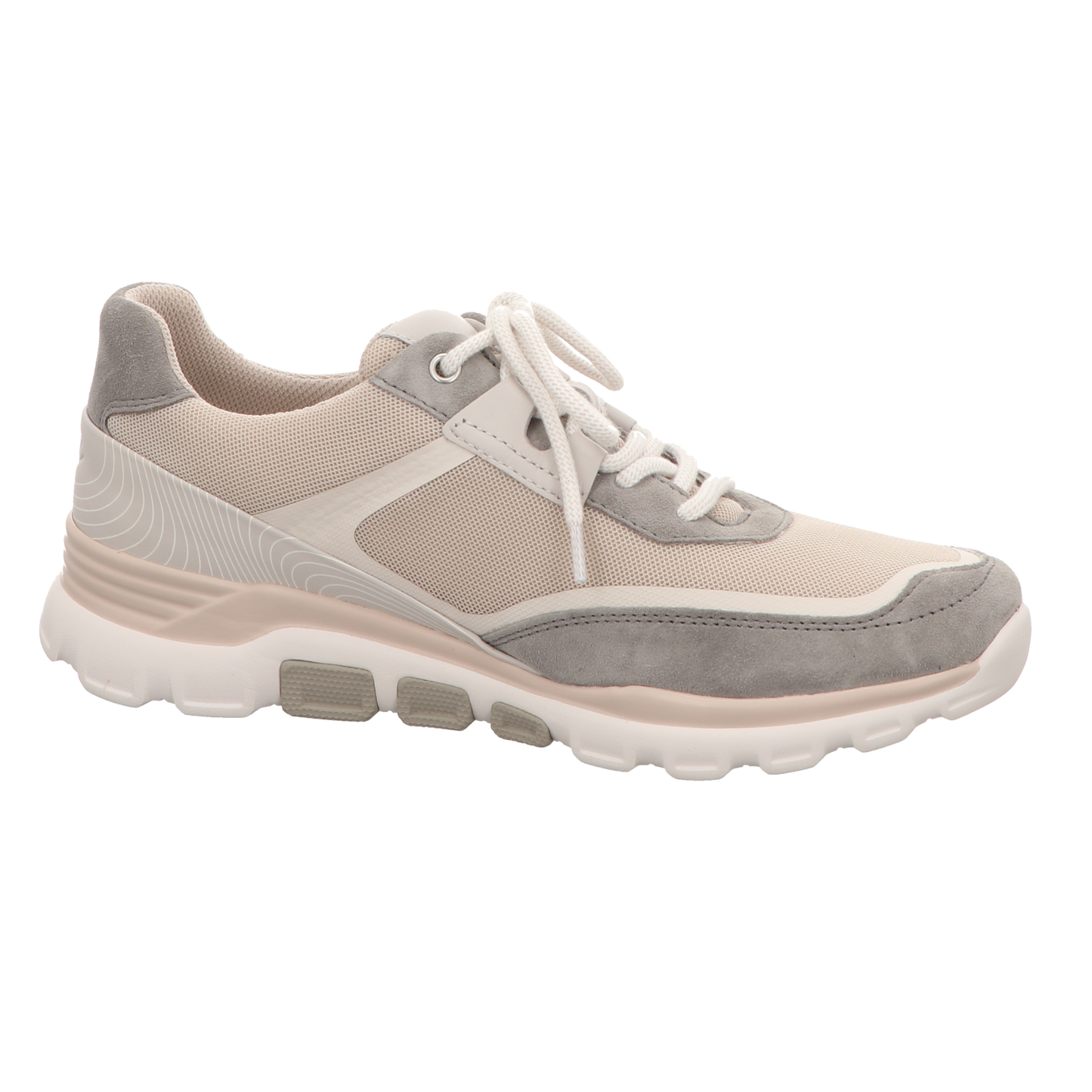 Gabor Damen Schnürschuh bequem  in grau