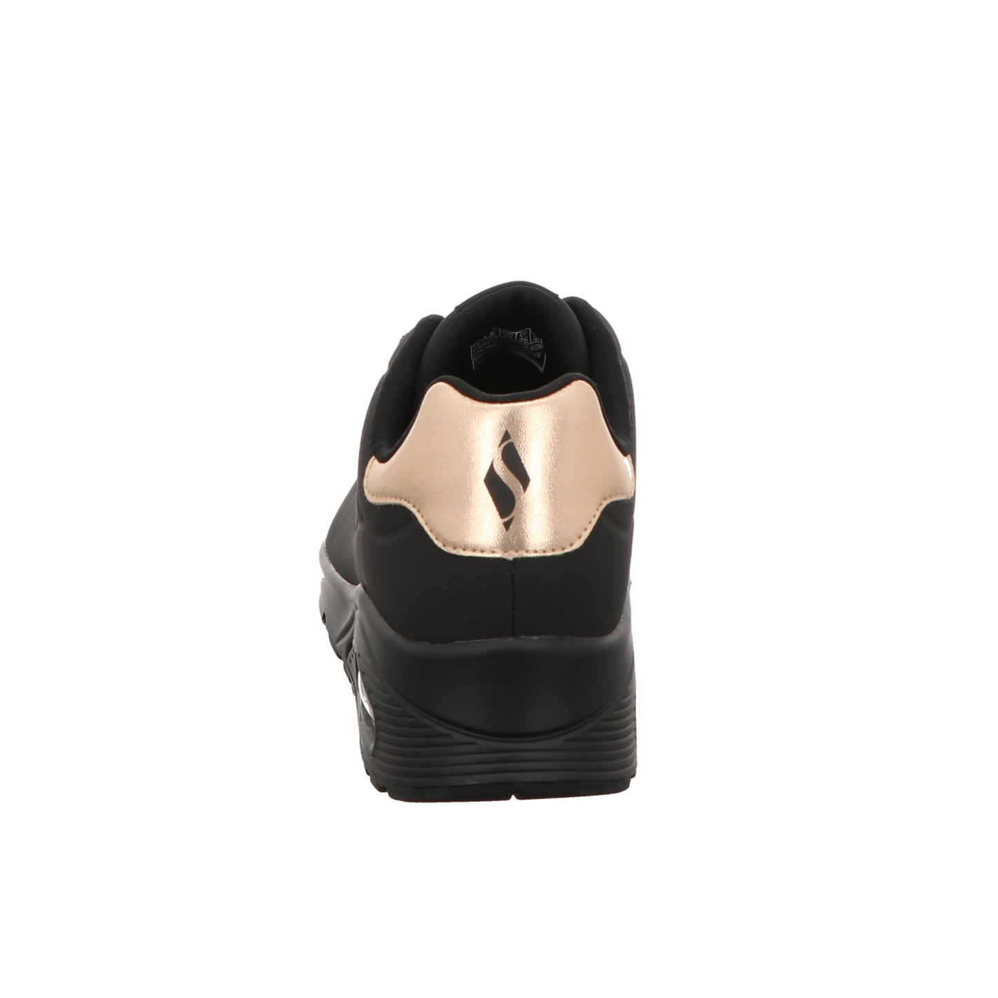 Skechers Damen Slipper Uno-Shimmer Away in schwarz