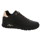 Skechers Damen Slipper Uno-Shimmer Away in schwarz