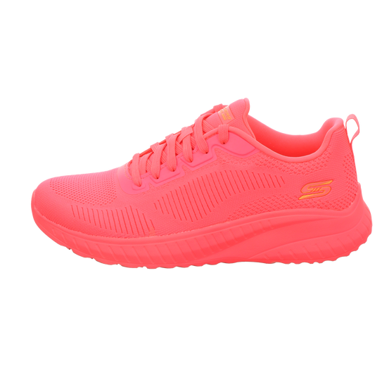 Skechers Damen Schnürschuh Bobs Sport in rot