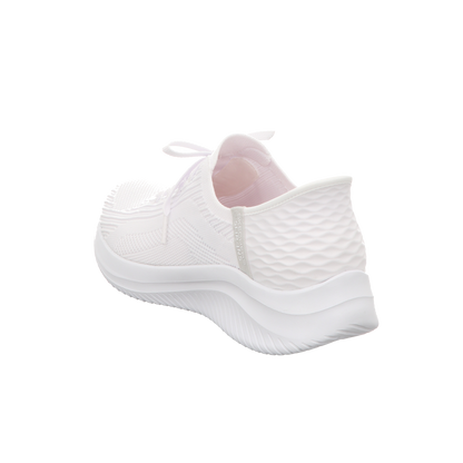 Skechers Damen Slipper Slip Ins Ultra Flex 3:0 in weiss