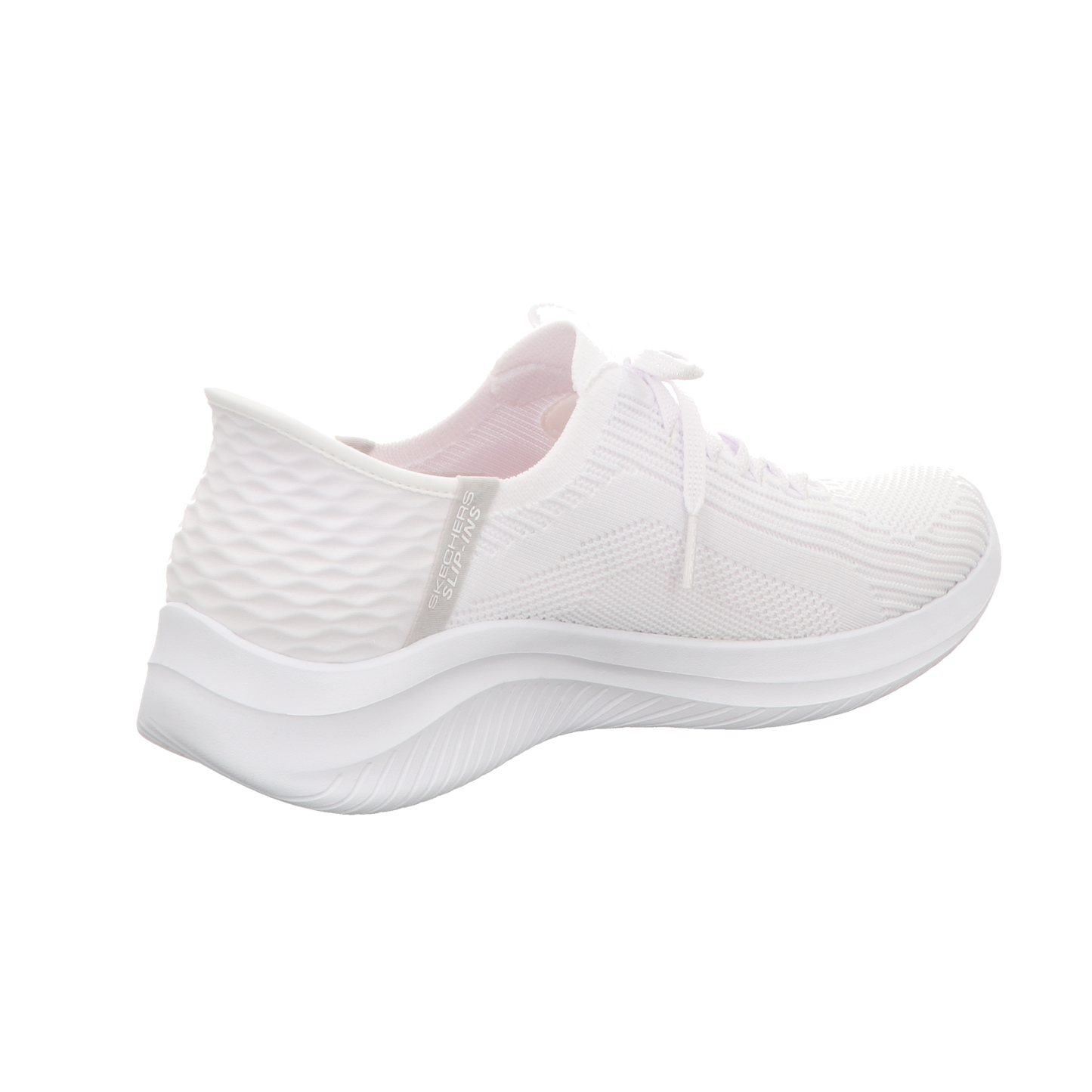 Skechers Damen Slipper Slip Ins Ultra Flex 3:0 in weiss
