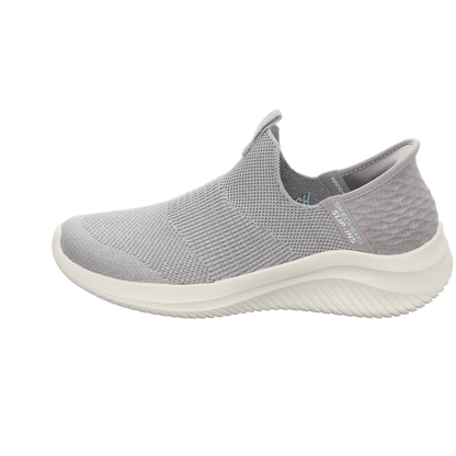 Skechers Damen Slipper Slip Ins Ultra Flex 3.0 in grau
