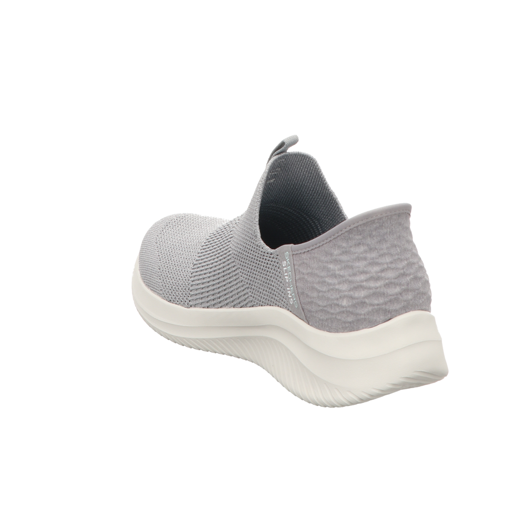 Skechers Damen Slipper Slip Ins Ultra Flex 3.0 in grau
