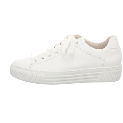 Gabor Damen Schnürschuh Florenz in weiss