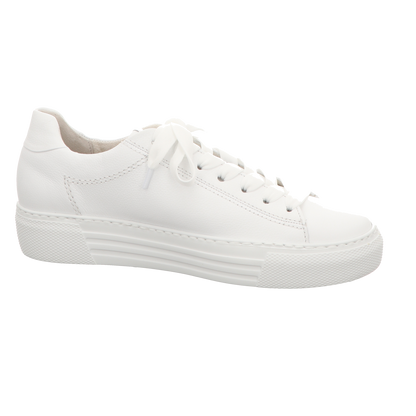 Gabor Damen Schnürschuh Florenz in weiss