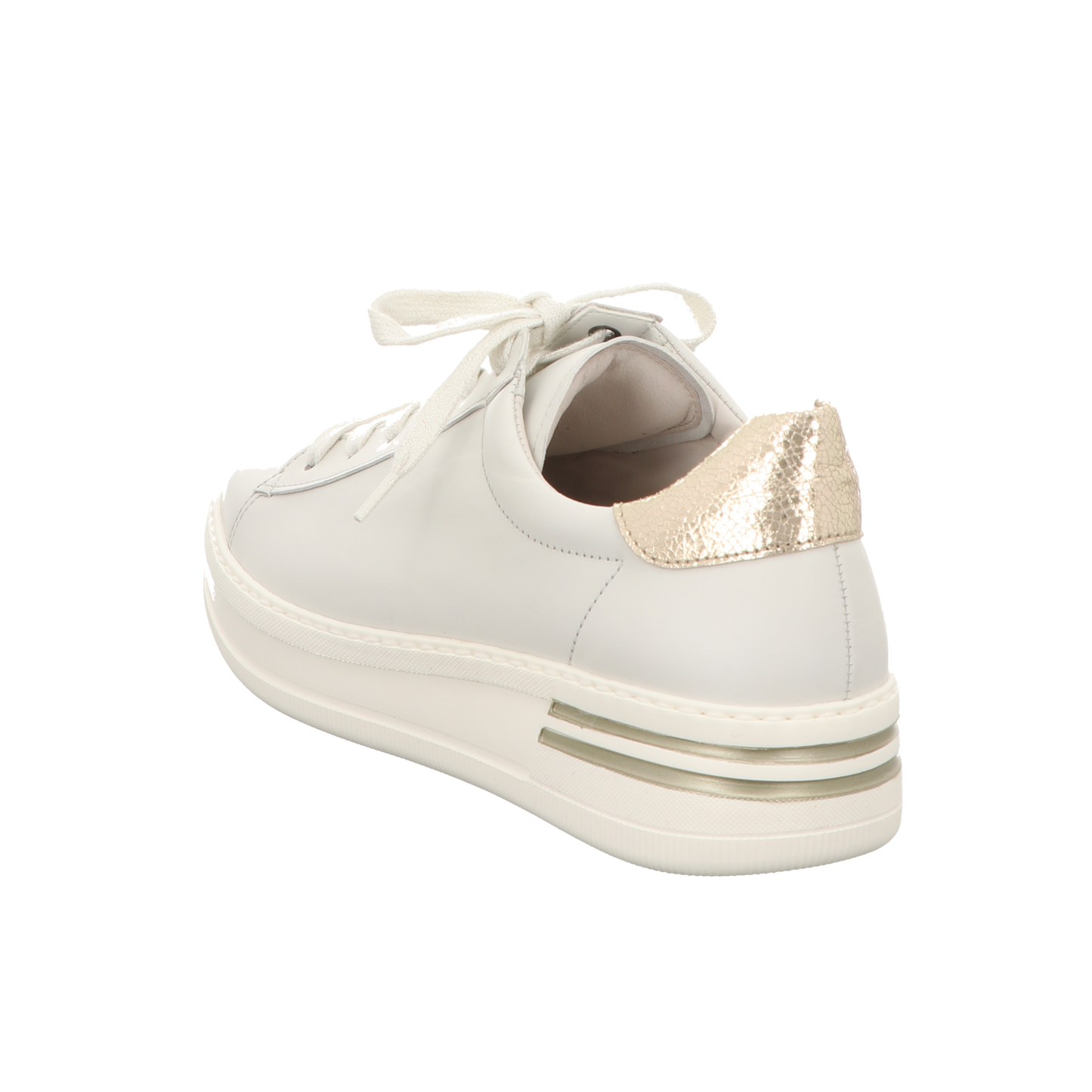 Gabor Damen Schnürschuh Florenz in weiss