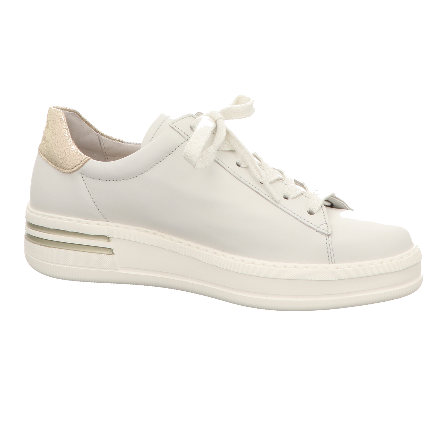 Gabor Damen Schnürschuh Florenz in weiss