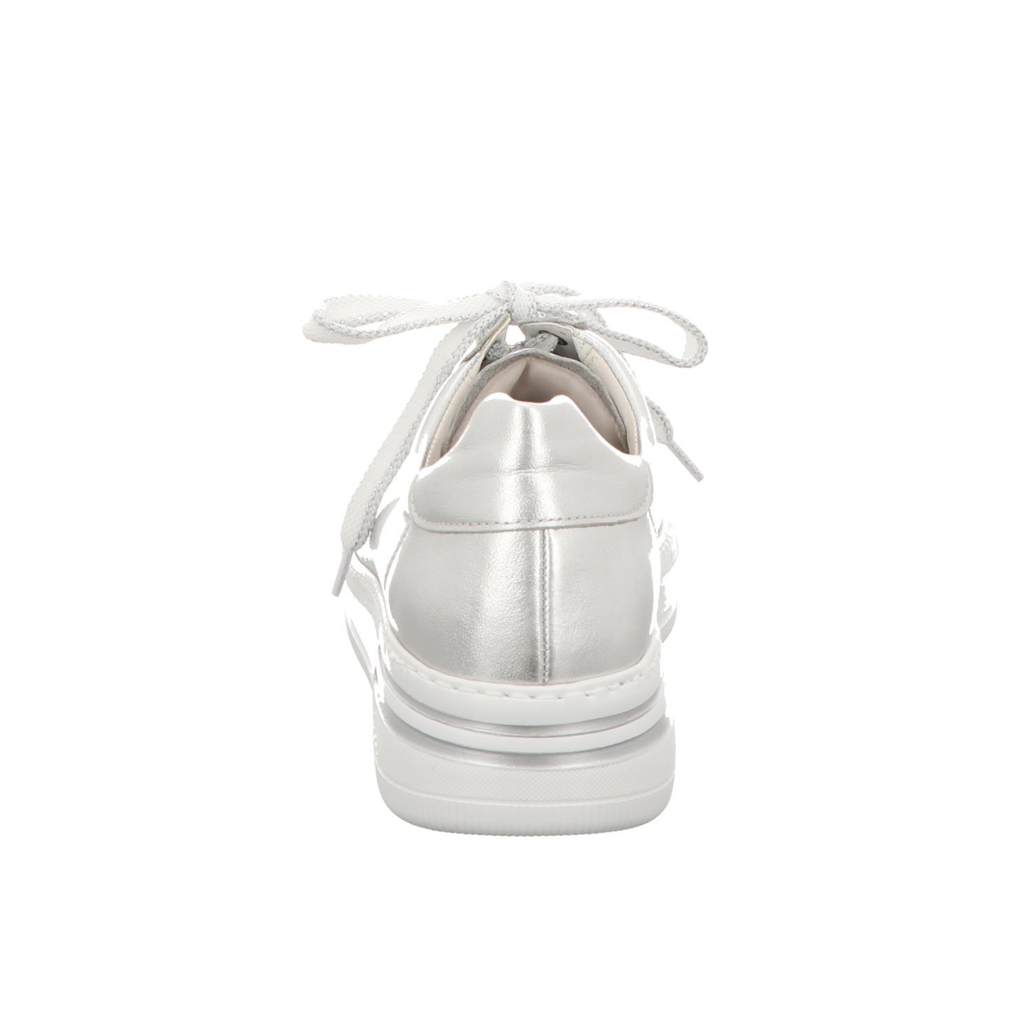 Gabor Damen Schnürschuh Florenz in silber