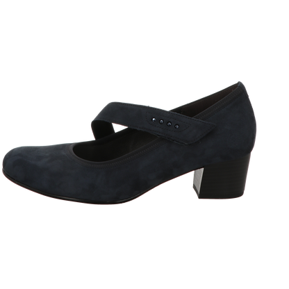 Gabor Damen Pumps bequem Palma in dunkelblau