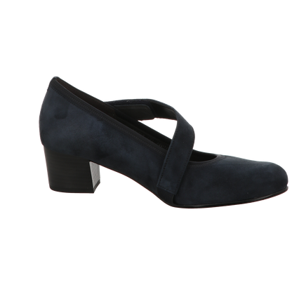 Gabor Damen Pumps bequem Palma in dunkelblau