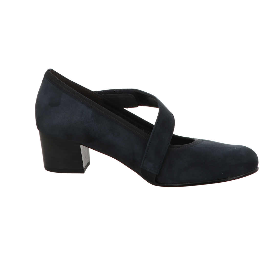 Gabor Damen Pumps bequem Palma in dunkelblau