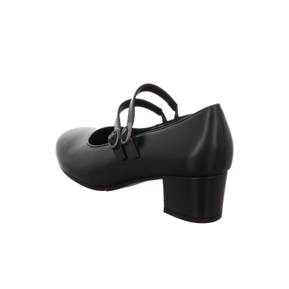 Gabor Damen Pumps bequem Tunis in schwarz