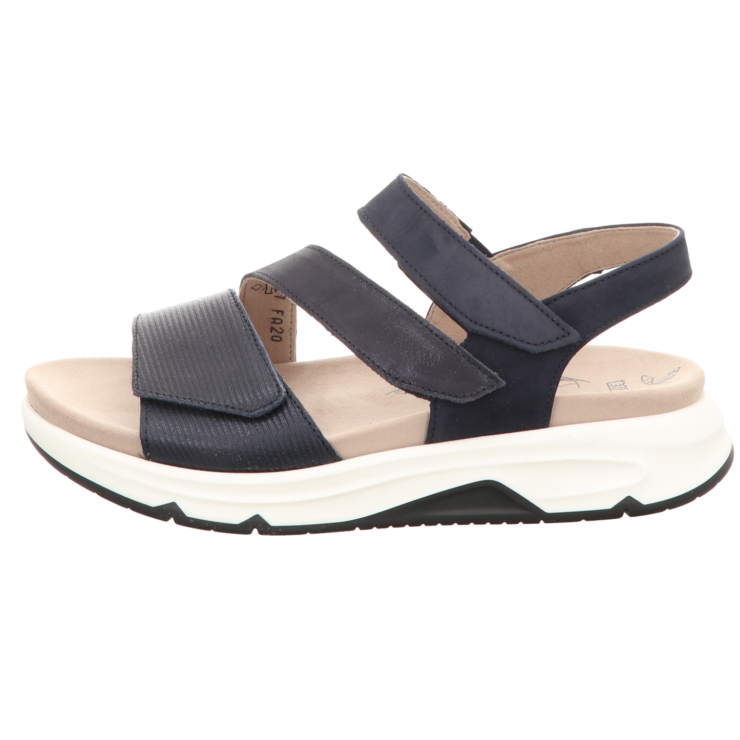 Gabor Damen Sandale bequem  in blau