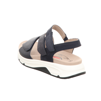 Gabor Damen Sandale bequem  in blau