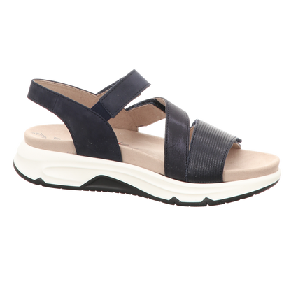 Gabor Damen Sandale bequem  in blau