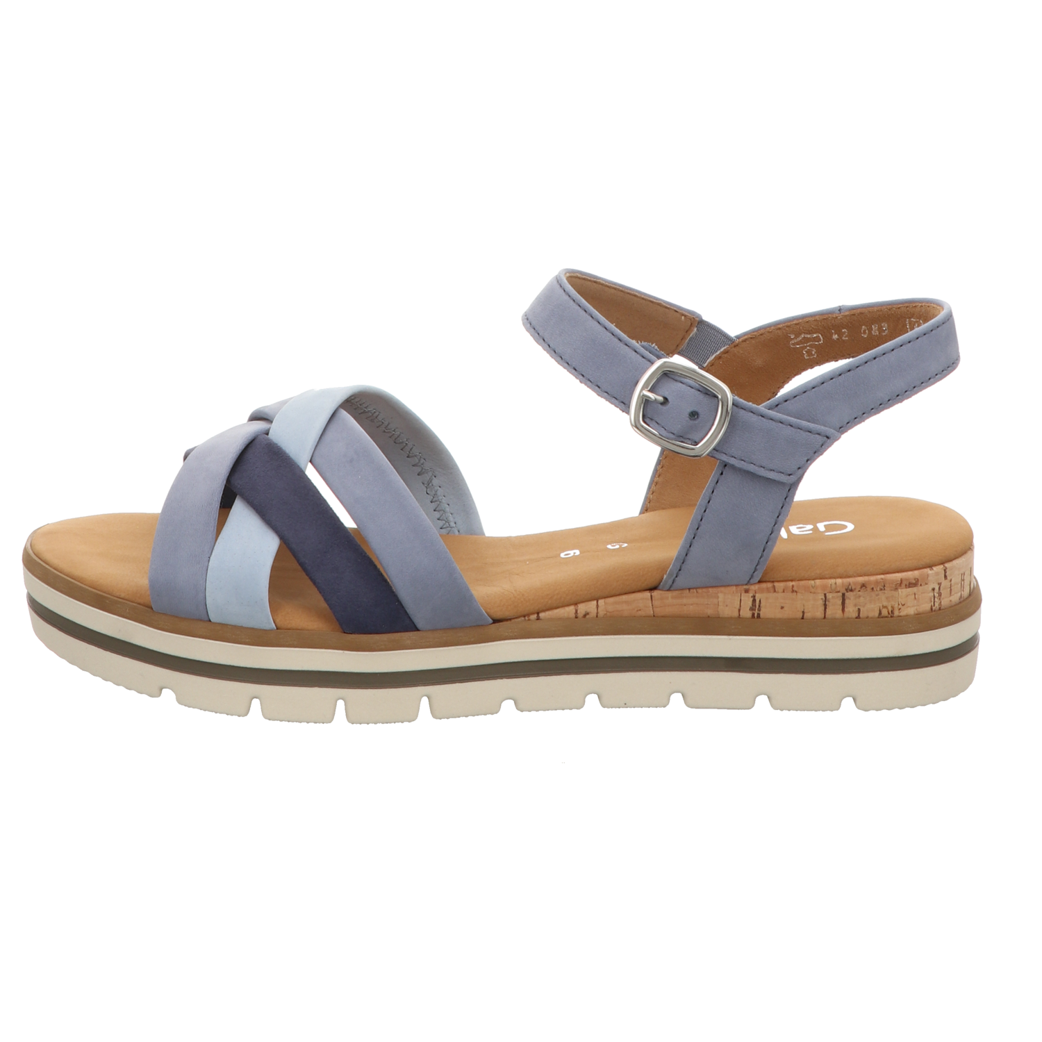 Gabor Damen Sandalette Rhodos in blau