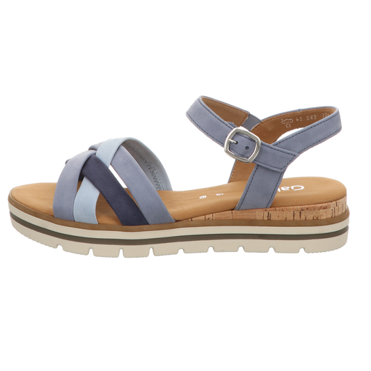 Gabor Damen Sandalette Rhodos in blau