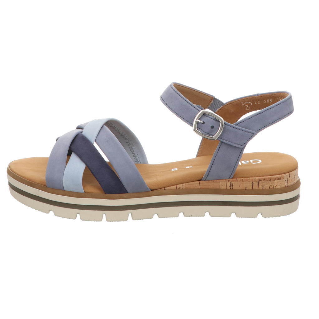 Gabor Damen Sandalette Rhodos in blau