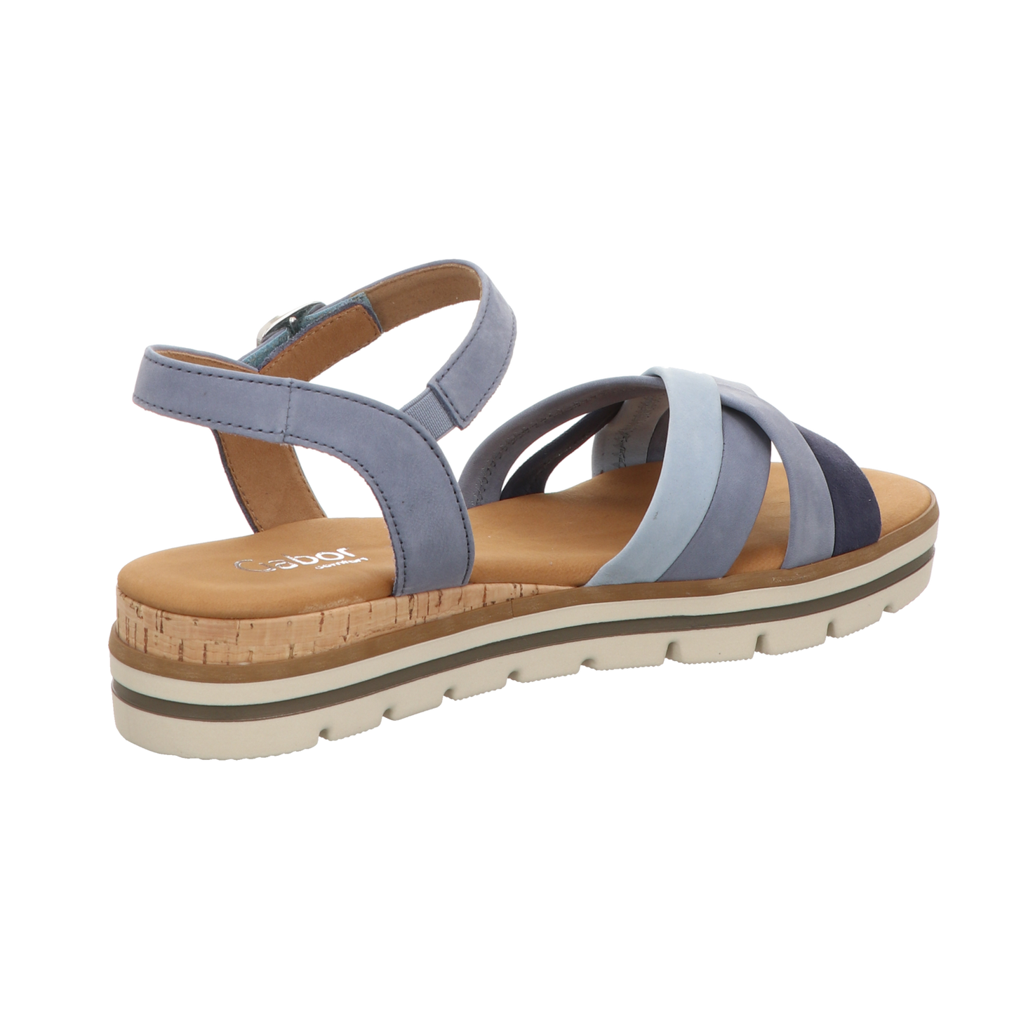 Gabor Damen Sandalette Rhodos in blau