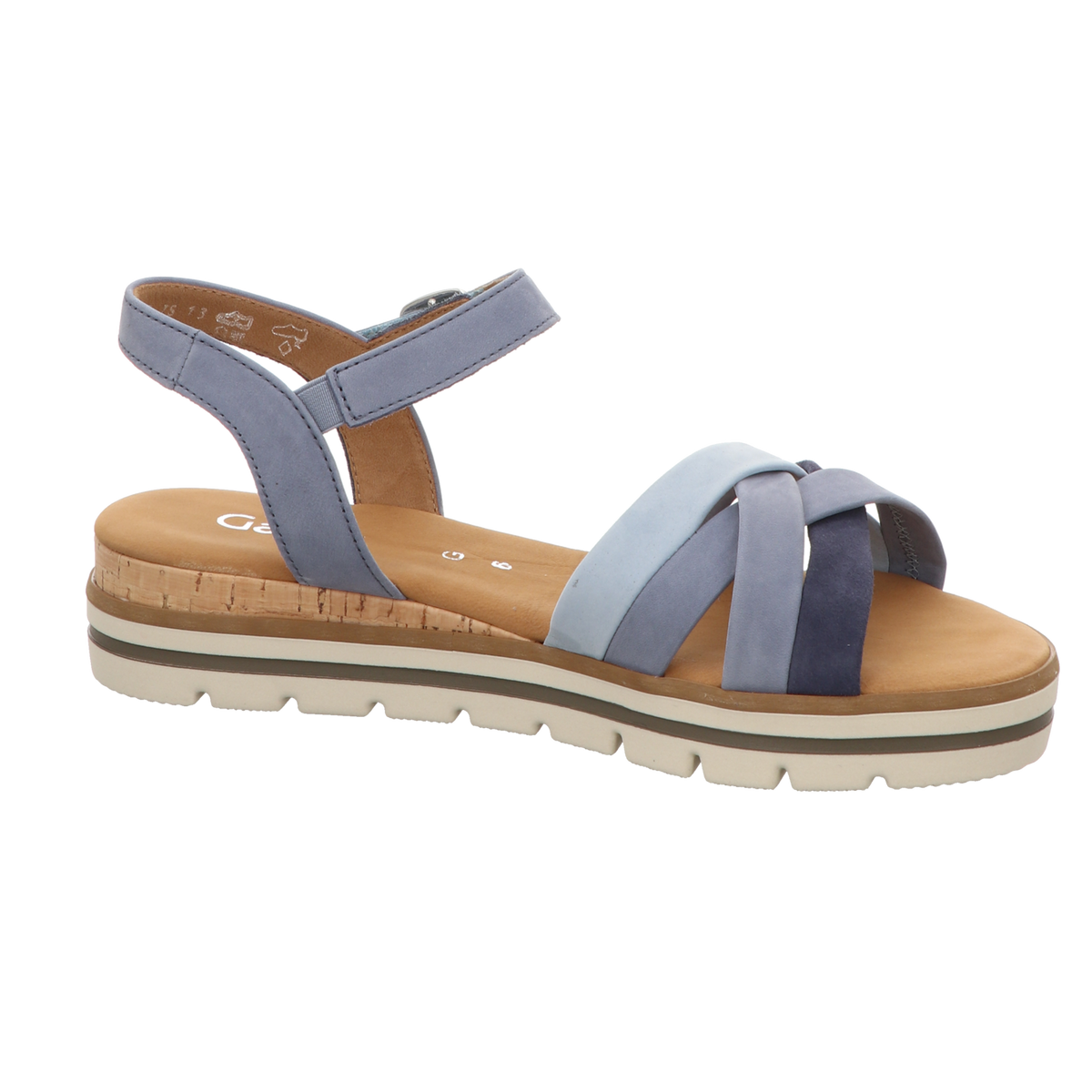 Gabor Damen Sandalette Rhodos in blau